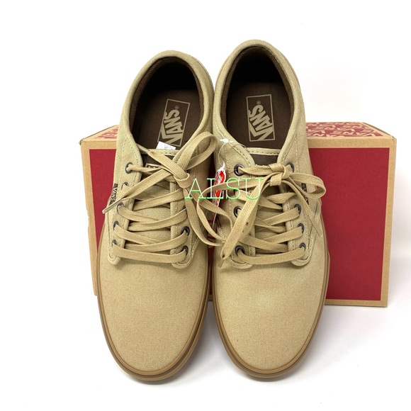 VANS Men’s Sneakers Atwood Khaki Canvas - Picture 5 of 10